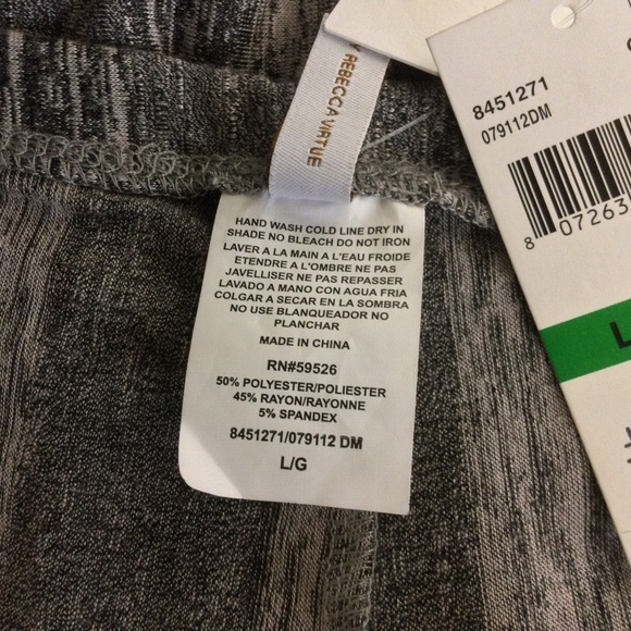 Becca Side Slit Coverup Pants Size L Women Boho Tassel Side Slit Beach - Picture 9 of 12